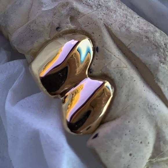 10k Dual Gold Cap Grillz